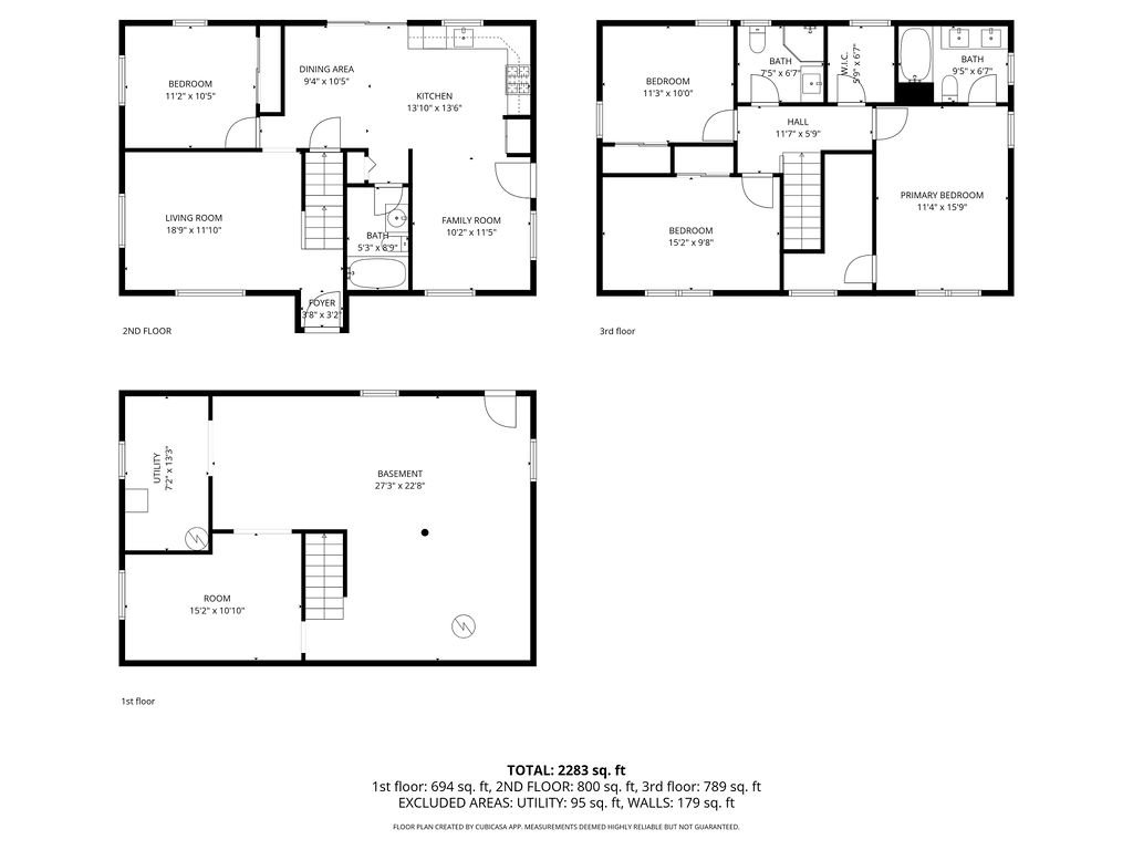 120 Windham Road - Floor Plan All Floors